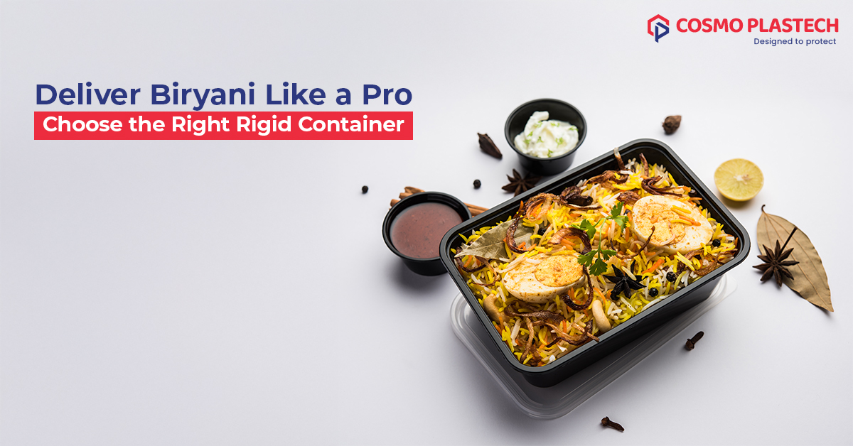 Pourquoi les meilleurs restaurants utilisent notre boîte d'emballage pour biryani lors des livraisons